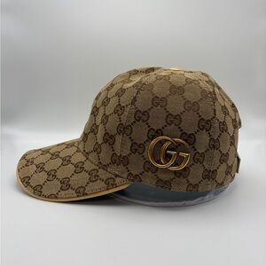 NEW Beige Gold logo Dad Hat